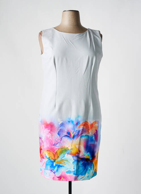 Rochie scurtă gri GUY DUBOUIS femeie