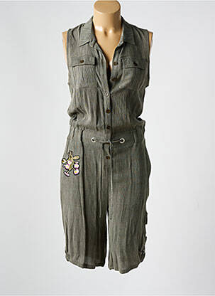 Salopetă scurtă verde MERI & ESCA femeie