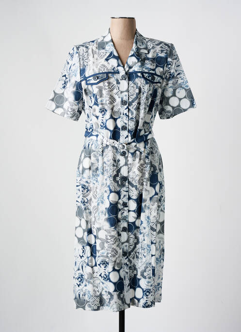 Rochie midi gri FRANCE RIVOIRE femeie