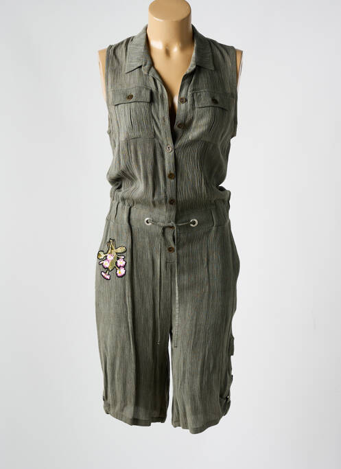 Salopetă scurtă verde MERI & ESCA femeie