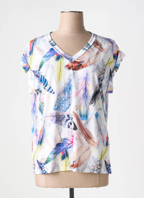 Top alb PALA D'ORO femeie