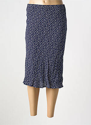 Fustă midi albastru GUY DUBOUIS femeie