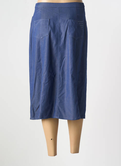 Fustă midi albastru GUY DUBOUIS femeie