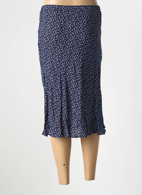 Fustă midi albastru GUY DUBOUIS femeie