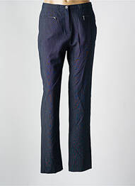 Pantalon slim talie elastică mărime normală albastru GUY DUBOUIS femme
