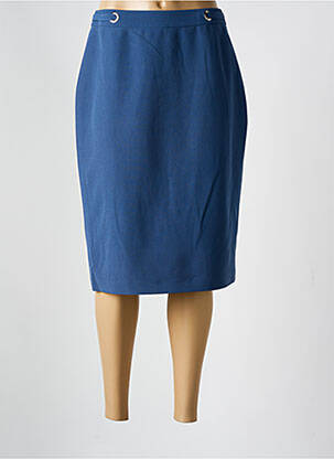 Fustă midi albastru GUY DUBOUIS femeie