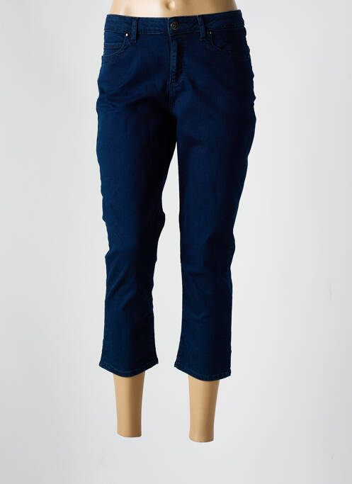 Pantalon trei sferturi albastru închis GUY DUBOUIS femeie