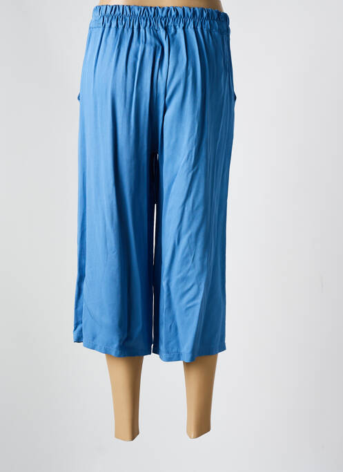 Pantalon trei sferturi albastru COULEURS DU TEMPS femeie