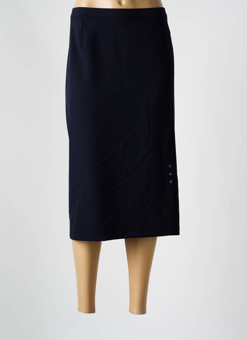 Fustă midi albastru GUY DUBOUIS femeie