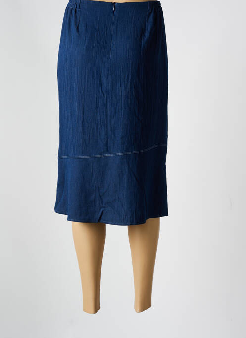 Fustă midi albastru GUY DUBOUIS femeie