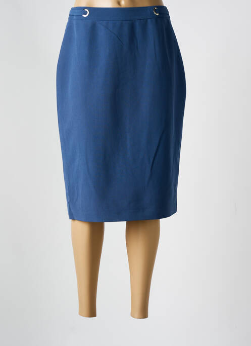 Fustă midi albastru GUY DUBOUIS femeie