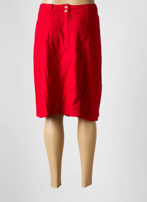Fustă midi roșu GUY DUBOUIS femeie