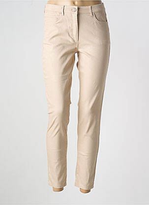 Pantalon 7/8 bej CHRISTINE LAURE femeie