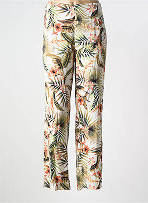 Pantalon drept verde CHRISTINE LAURE femeie