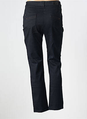 Pantalon slim talie elastică mărime normală negru CHRISTINE LAURE femeie