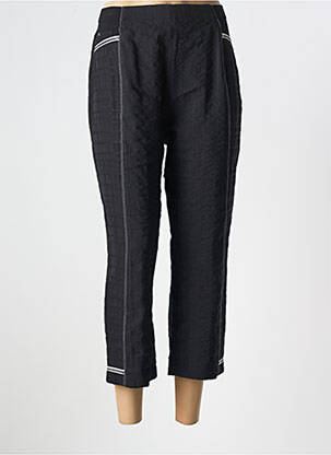 Pantalon trei sferturi negru CHRISTINE LAURE femeie