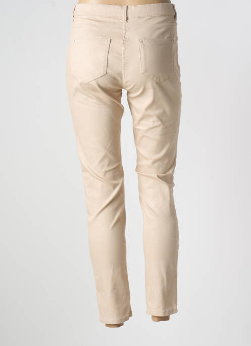 Pantalon 7/8 bej CHRISTINE LAURE femeie