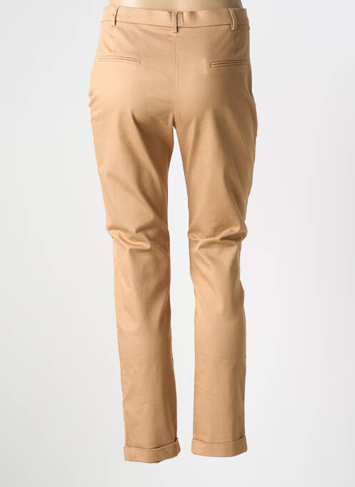 Pantalon drept maro CHRISTINE LAURE femeie