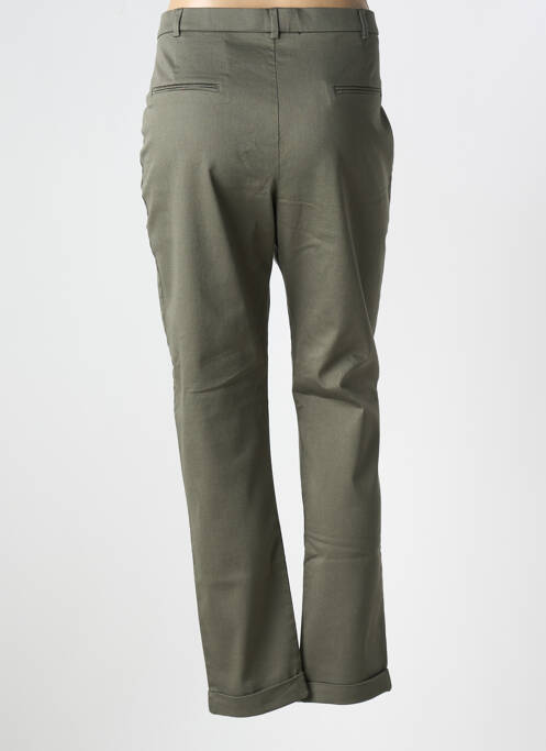 Pantalon drept verde CHRISTINE LAURE femeie