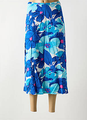 Fustă midi albastru KING LOUIE femeie