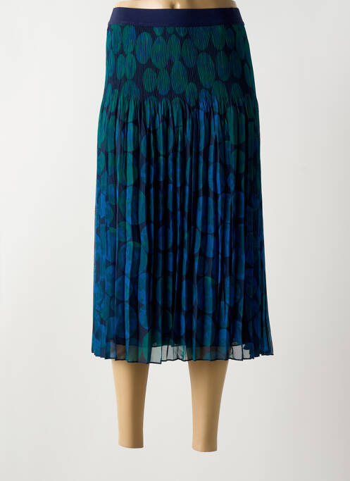 Fustă midi albastru CHRISTINE LAURE femeie