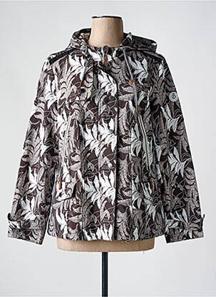 Jachetă vânt gri CHRISTINE LAURE femeie