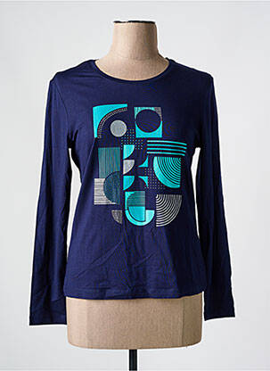 Top albastru CHRISTINE LAURE femeie