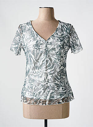 Top verde CHRISTINE LAURE femeie