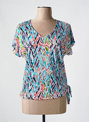 Top albastru CHRISTINE LAURE femeie