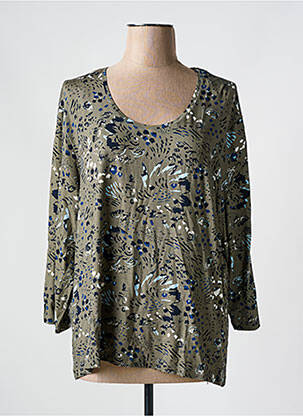 Top verde CHRISTINE LAURE femeie