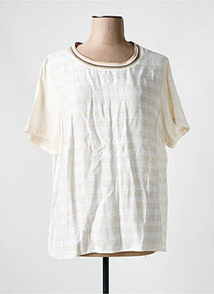 Tricou alb CHRISTINE LAURE femeie