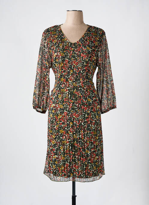 Rochie midi verde CHRISTINE LAURE femeie