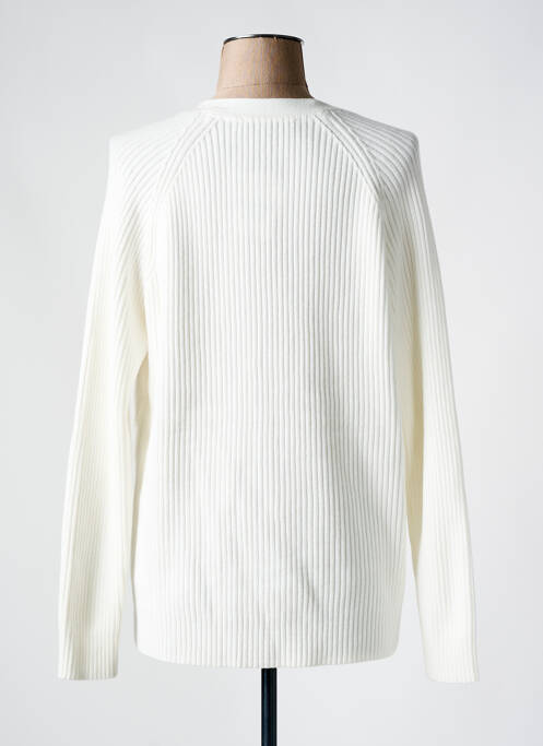 Vestă cu mâneci lungi alb CHRISTINE LAURE femeie