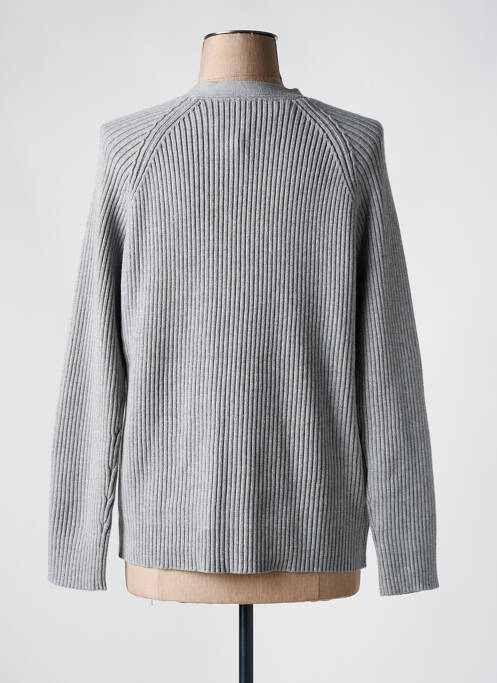 Vestă cu mâneci lungi gri CHRISTINE LAURE femeie