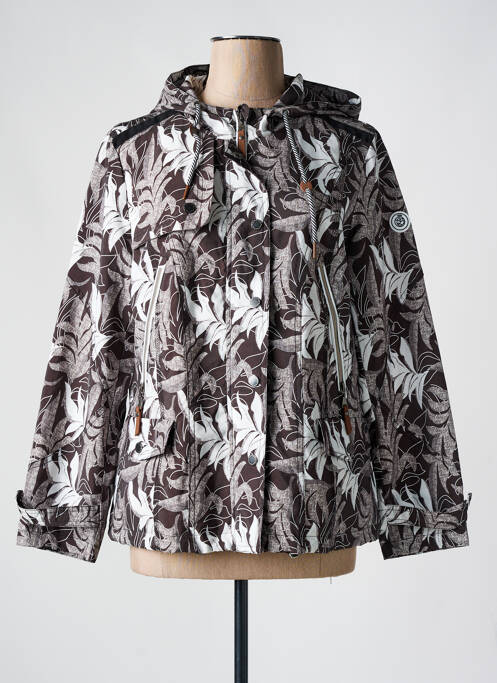 Jachetă vânt gri CHRISTINE LAURE femeie