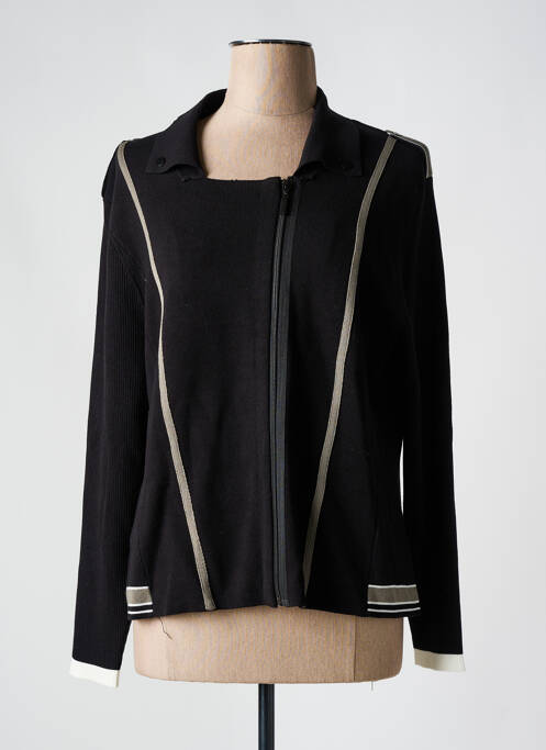 Vestă cu mâneci lungi negru CHRISTINE LAURE femeie