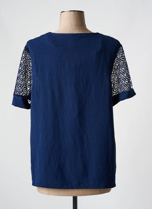 Top albastru CHRISTINE LAURE femeie