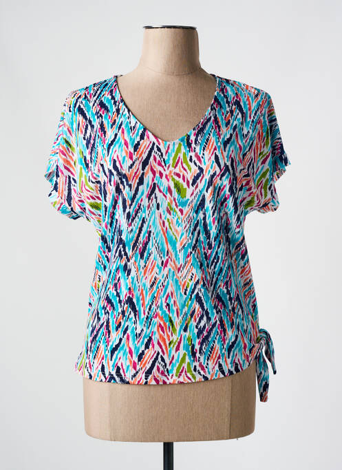 Top albastru CHRISTINE LAURE femeie