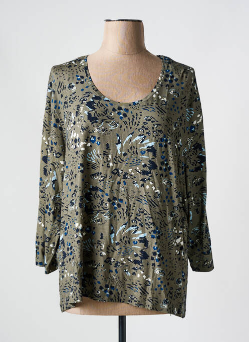 Top verde CHRISTINE LAURE femeie