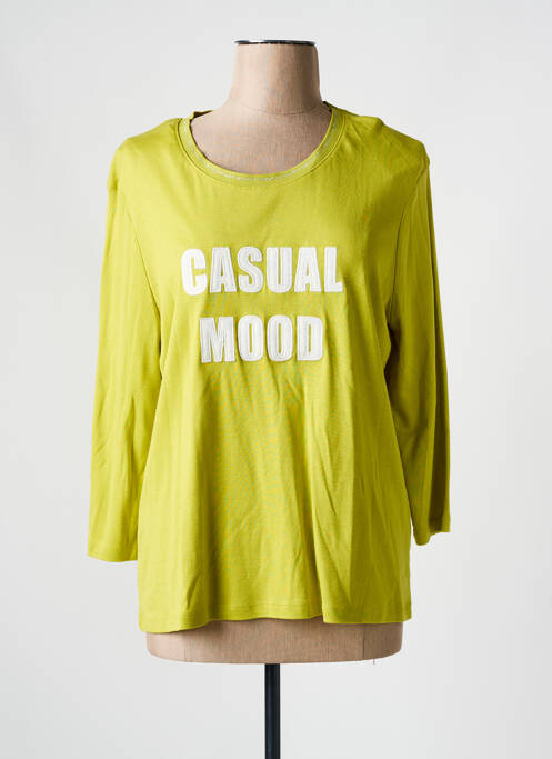 Top verde CHRISTINE LAURE femeie