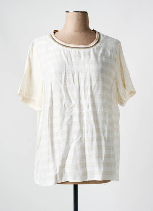 Tricou alb CHRISTINE LAURE femeie