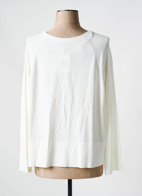 Vestă cu mâneci lungi alb CHRISTINE LAURE femeie