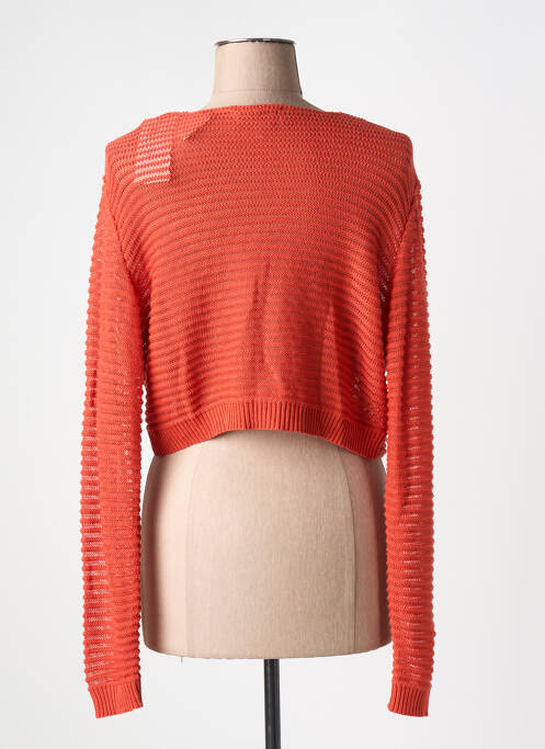 Vestă cu mâneci lungi portocaliu COULEURS DU TEMPS femeie