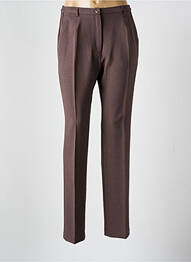 Pantalon slim buzunare talie înaltă maro GUY DUBOUIS femme