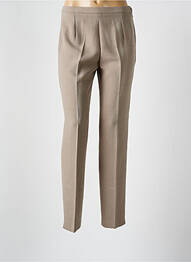 Pantalon slim talie înaltă maro GUY DUBOUIS femme