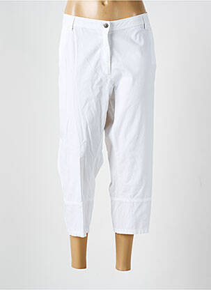 Pantalon trei sferturi alb GUY DUBOUIS femeie