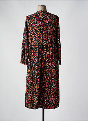 Rochie lungă mâneci lungi mâneci lungi negru CISO femeie