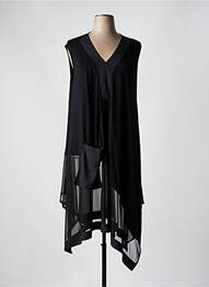 Rochie midi fără mâneci fără mâneci negru SEE YOU femme
