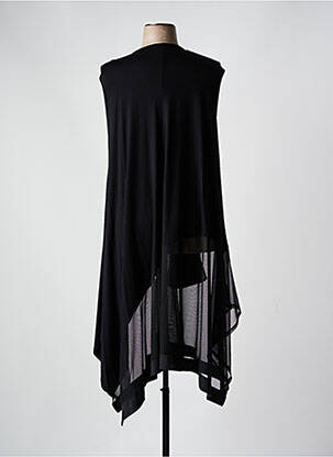 Rochie midi fără mâneci fără mâneci negru SEE YOU femeie