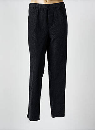 Pantalon slim talie elastică negru CISO femeie